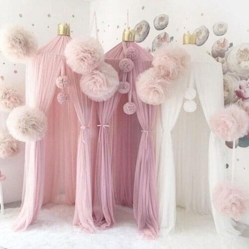 Baby Play House Canopy Tent for Kids Bed Curtain Hanging Tent Crib Children Room Decor Dome Mosquito Net Children Playground