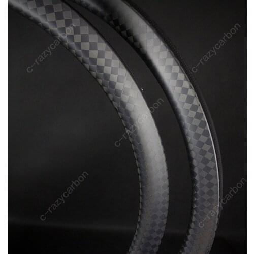 Carbon Fiber Road Bike Rims 30/38/45/50/55 Road Bicycle 700C Carbon Bike Rims Road Disc Brake Without Brake Track Free Shipping