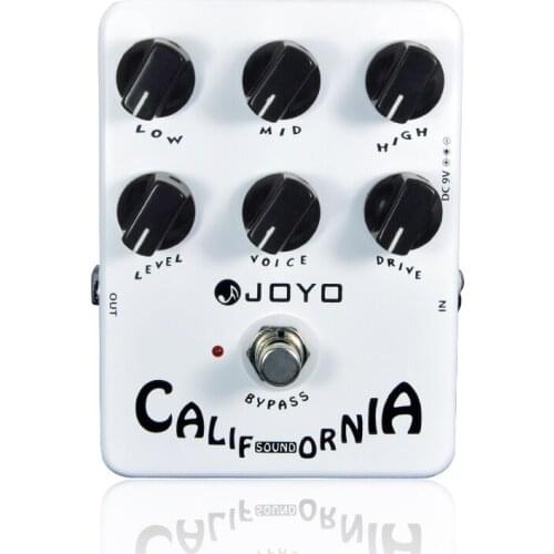 Joyo JF-15 California Sound Distortion Guitar Effect Pedal True Bypass