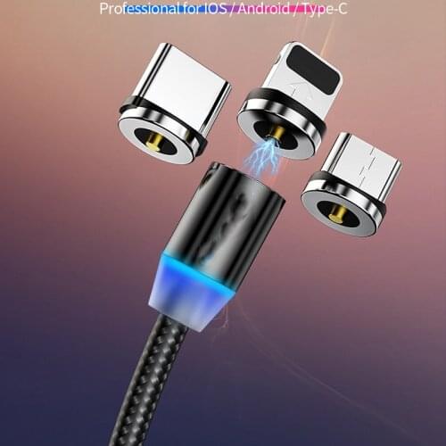 Magnetic Charger Cable Fast Charging USB Type C Cable For Vernee Mars Pro /Vkworld S8/FOR Huawei Enjoy 10 Plus ,10S,Honor 20 Pro
