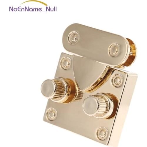 Metal Handbag Clasp Turn Lock Buckle Bag Accessories for DIY Bag Purse Hardware Closure JUL29