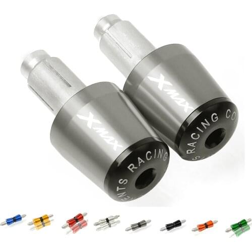 Motorbike Handlebar Gear Balanced Plug Slider Grips End CNC For Yamaha XMAX 125 250 300 400 XMAX125 XMAX250 XMAX400 XMAX300