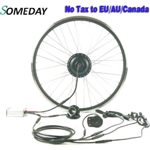 SOMEDAY 48V250W Electric Bicycle conversion kit with LED900S Ebike front wheel hub motor Whole Waterproof Cable