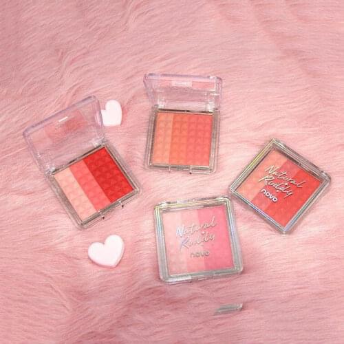 Makeup Sweetheart Peach Blush Pearly Natural Nude Makeup Blusher Beginner Beauty 1Pcs