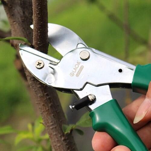 LAOA 8" Pruning Shears SK5 Gardening Scissors for Household and Garden Shears Pick the fruit Cutting Range 15mm 20mm