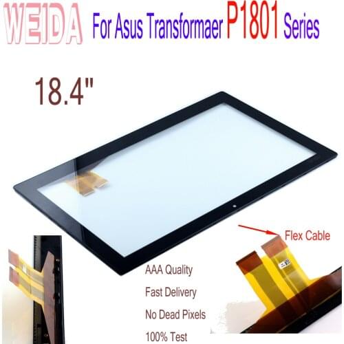 WEIDA Screen Replacment 18.4" For Asus Transformaer P1801 Series Tablet PC Touch Screen Digitizer Panel Glass