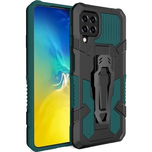 KEYSION Shockproof Phone Case for Samsung A22 4G A03S A20S A01 Core A21 Stand Back Cover for Galaxy S20 FE M02 A01 Core