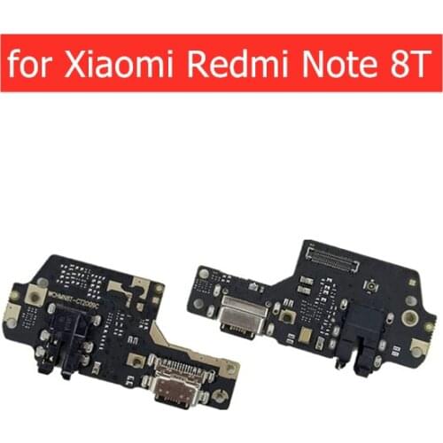 For Xiaomi Redmi Note 8T USB Charger Connector Flex Cable USB Charging Dock PCB Board Flex Cable Repair Parts