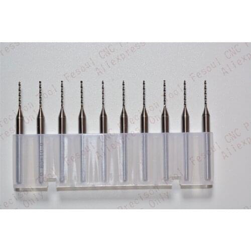 3.175mm*0.75mm,10pcs,Free shipping PCB Drill Bit,CNC milling Cutter,Solid carbide Drill,wood tool,plastic