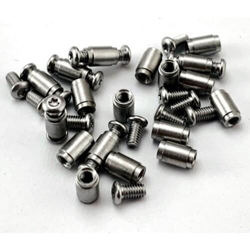 10pcs Knife handle screw Folding knife support shaft knife DIY screw Stop shaft