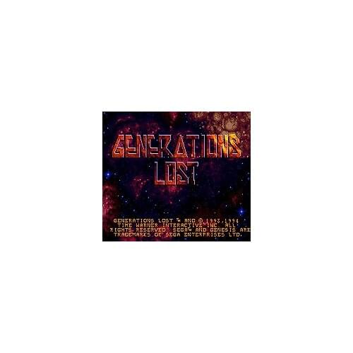 Generations Lost 16 bit MD Game Card For Sega Mega Drive For Genesis