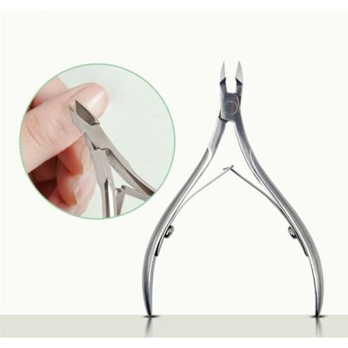 1x Stainless Steel Nail Clipper Silver Sharp Manicure Scissors Finger Toe Cuticle Scissors Cuticle Nipppr Trimmer Nail Art Tools