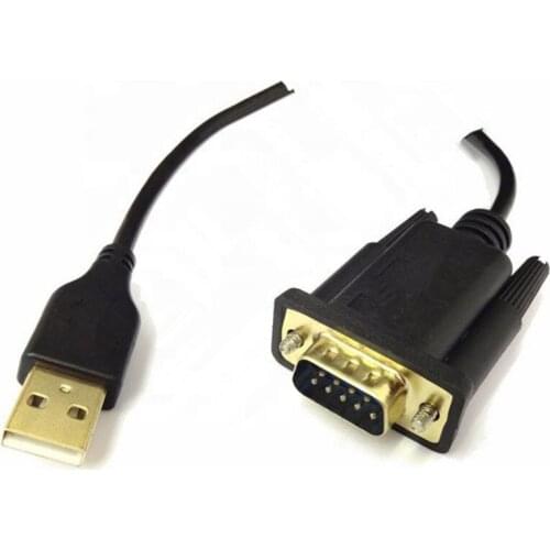 USB to RS232 Serial DB9 Cable Adapter FTDI Chipset 10 Feet Supports Windows 7 64bit