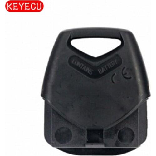 KEYECU 10PCS Car Key Chips, EH1 4C Electron Duplicable Head