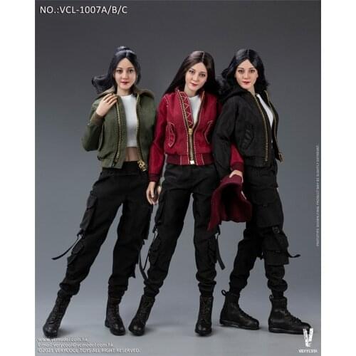 VERYOOL VCL-1007 1/6 Female Jackets Female Clothes Model Fit 12'' Body Dolls