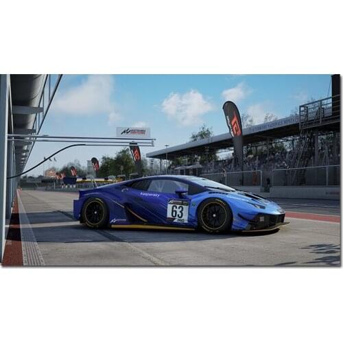 Lamborghini Huracan GT3 EVO Wall Art Canvas Paintings Contemporary Print Living Room Decoration 30X45CM 40X60CM 60X90CM