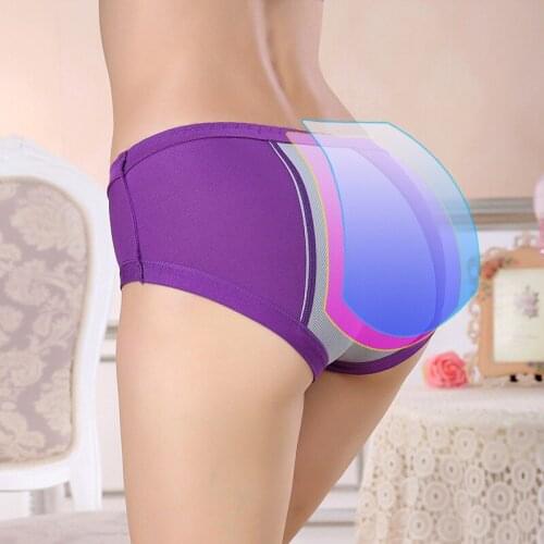 Leak Proof Menstrual Period Panties Women Underwear Physiological Pants Cotton High Waist Ladies Lengthen Panties Female Briefs
