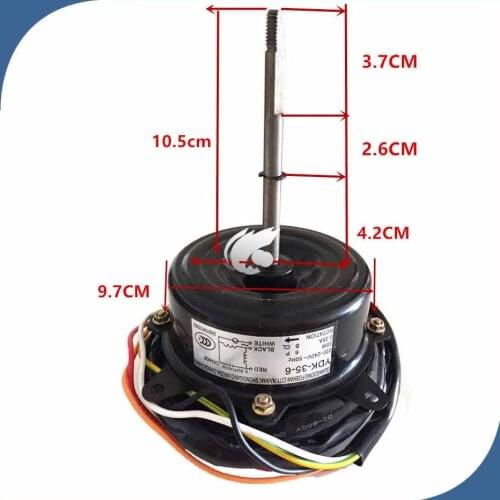 100% new good working for Air conditioner Fan motor machine motor YDK-35-6 220V good working