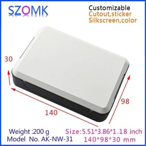 4pcs a lot szomk plastic outdoor enclosure equipment SZOMK plastic enclosure electrical junction box case for network internet