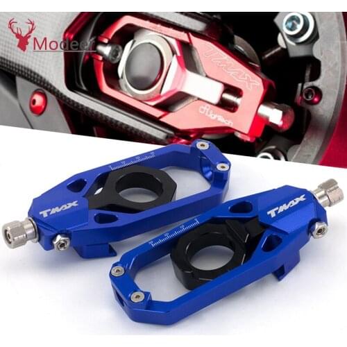 Rear Axle Chain Adjusters Tensioners Catena Motorcycle Billet Accessories Blockers For YAMAHA Tmax530 tmax 530 SX /DX 2013-2020