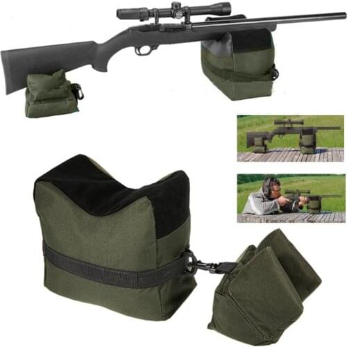 Sniper Shooting Bag Gun Front Rear Bag Tactical Target Stand Rifle Support Sandbag Unfilled Outdoor Tack Driver Hunting Rest