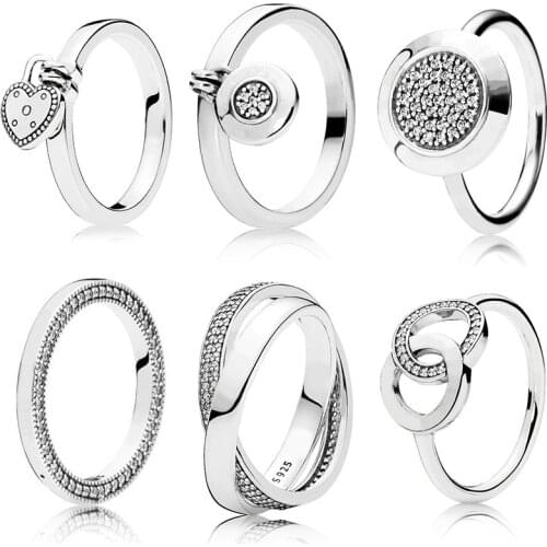 UETEEY Rings With Crystals