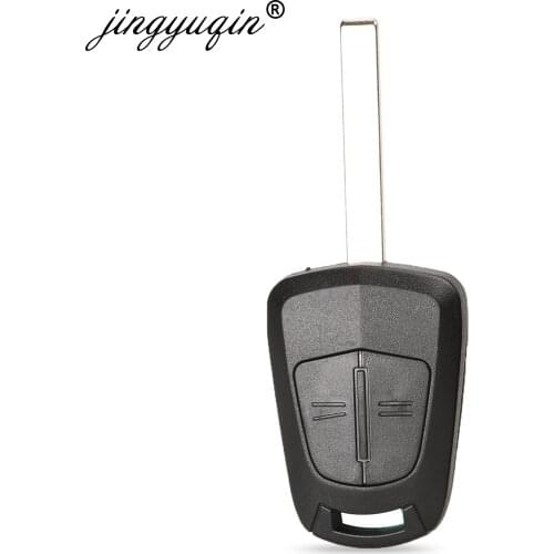 Replacement Remote Car Key Case Shell Fob for Vauxhall Opel Corsa Astra H Corsa D Zafira B Meriva 2 Button Blank Key Fob Cover