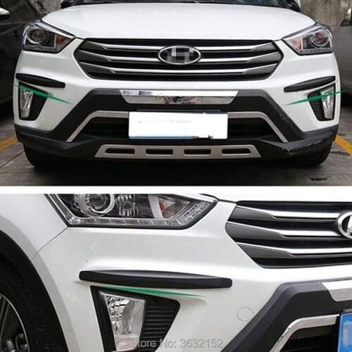 Car Corner Protector Bumper Strip Scratch Crash Bar Decorative Car Styling For Lada kalina granta priora niva largus samara