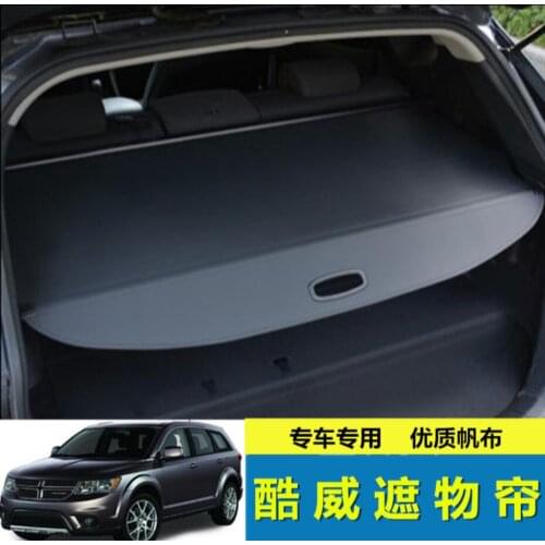 Car Rear Trunk Security Shield Cargo Cover Fit For Dodge Journey JC JCUV Fiat 5 Seat/7 Seat 2010-2017