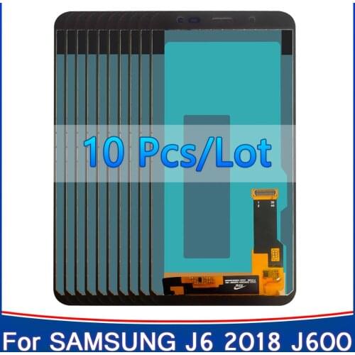 10 Pcs/lot TFT incell For Samsung Galaxy J6 2018 J600 LCD Display Touch Screen Digitizer For Samsung J600F J600FN/DS Display