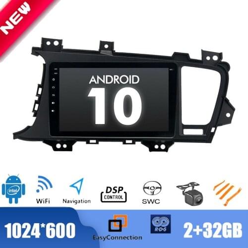 9" Android 10.0 Radio for KIA K5 2011-2015 Car Multimedia Player GPS Stereo DSP 2.5D IPS WIFI TPMS BT