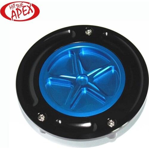 Motorcycle CNC Aluminum Fuel Tank Gas Cap for SUZUKI GSXR 600/750 2004-2017 & GSXR1000 2003-2017 Keyless Gas Cover Waterproof