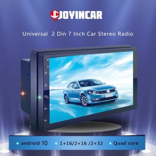 JOYINCAR 2din 7" car radio player 2GB+32GB Android 9.1 GPS navigation Bluetooth car video stereo multimedia player for universal