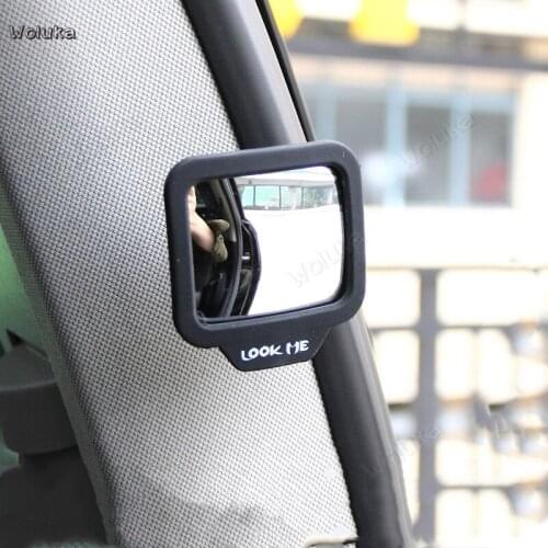 Car second row rearview mirror rear blind spot assisted mirror car magnet silicone anti-collision mirror CD50 Q02