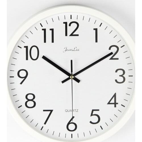 Free shipping Decorative Round clock hotel furniture Nordic fashion creative bedroom mute silent wall clock