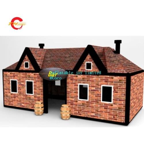 Free air ship to door, full printing Large Inflatable tent pub, Inflatable Party Tent House,cheap Inflatable Bar tavern for sale