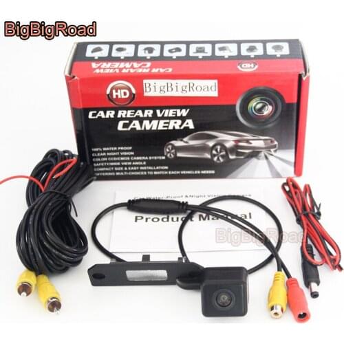 BigBigRoad For Porsche 964 993 996 Carrera 911 986 Boxster 911 Turbo GT2 GT3 MK1 996 1989-1998 Car Rear View CCD Parking Camera