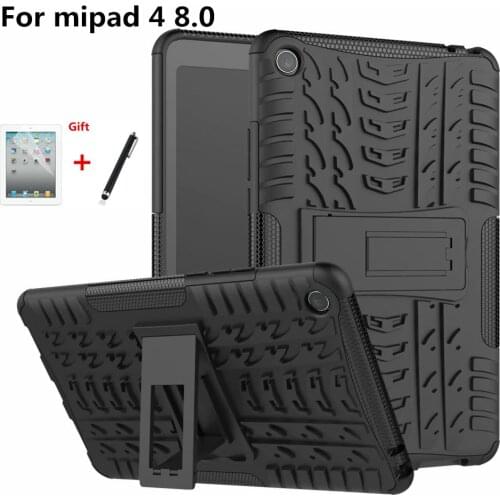 Case For Xiaomi Mi Pad MiPad 4 Mipad4 8.0 inch Cover Heavy Duty 2 in 1 Hybrid Rugged Durable Funda Tablet Stand Shell Capa+pen