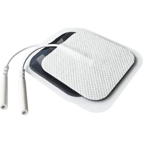 Electrode Pads for Tens Acupuncture Therapeutic Pulse Massager Sticker Adhesive Replacement Patch Massage Pad Conductive Gel