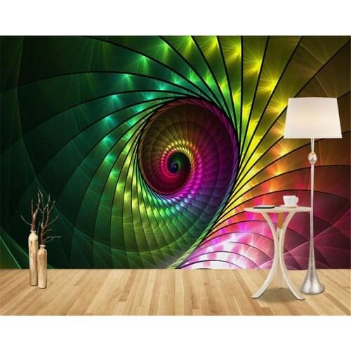 Mural European fashion fantasy classic interior wallpaper classic simple stereo vision light background wall papel de parede3D