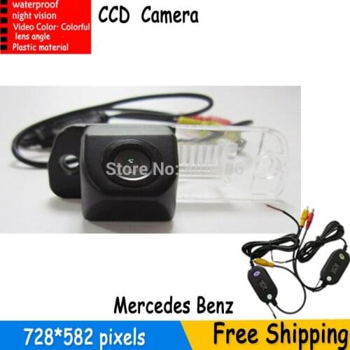 Auto wrieless parking camera CCD Camera rearview reversing for Benz C-Class W203 E-Class W211 CLS-Class 300 W219 R350 R500 ML350