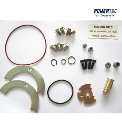 TURBO REPAIR KITS GT1749S 715924-0004 28200-42700 Turbo Kits FOR HYUNDAI NEW PORTER--D4BH 2.5L 94HP