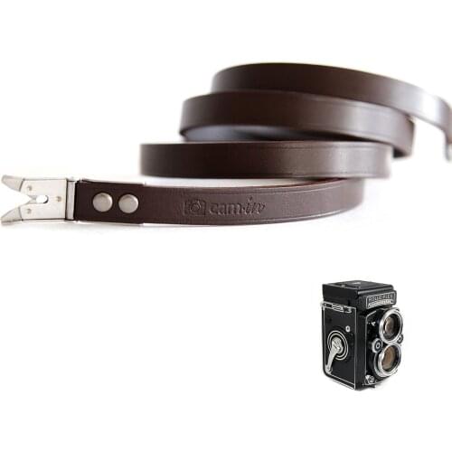 Leather Shoulder Neck Strap for Rollei Rolleiflex Twin-lens 3.5F 3.5E 3.5E1 3.5E3 3.5T 3.5C 2.8F 2.8E 2.8E2 2.8FX TLR Camera
