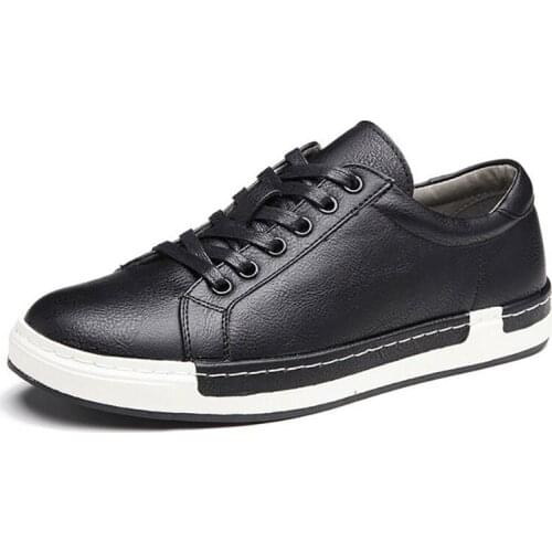 2021 Casual Shoes Men Fashion Handmade Vintage Shoes Brown Brand Male Shoes Genuine Leather Mens Leisure Shoes