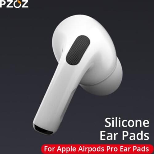 PZOZ for airpods pro ear tips Soft Silicone Earbuds Earphone Noise Reduction Soundproof Earplug for Apple AirPods 3 Ear Tips
