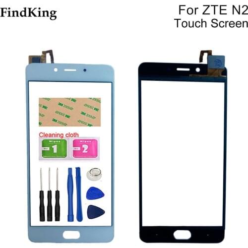 5.5'' Touch Screen Front Glass For ZTE Nubia N2 NX575J Touch Panel Touch Screen Digitizer Sensor Parts Tools Adhesive
