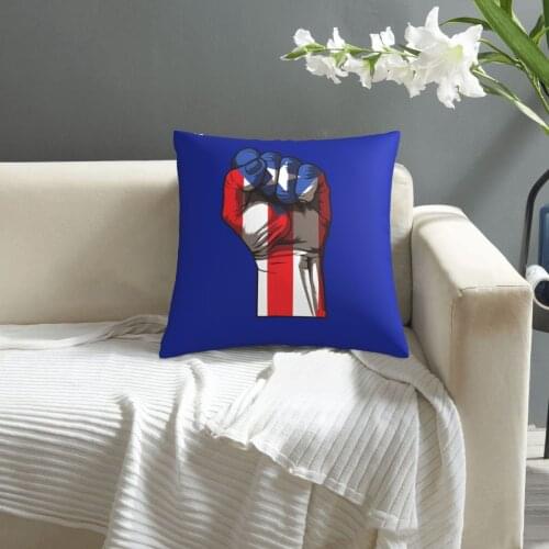 Puerto Rico Fist Proud Boricua Flag pillowcase printed cushion cover sofa waist pillow pillow cover