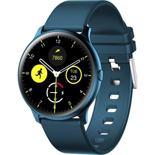 Kingwear KW13 Smart Watch Tracker Heart Rate Monitor 1.2'' IP68 Waterproof Sport Watch with Compass Compatible with Android iOS