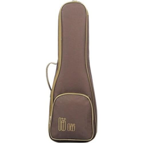 Ukulele Bag Soprano 21" 23" 26'' Instrument Bags & Cases Kids Portable Guitar Case Bag with Single Shoulder Strap Bag