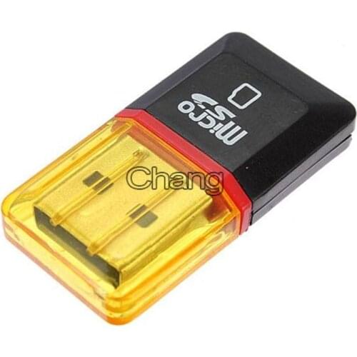 Hot Diamond USB 2.0 Hi-Speed Micro SD SDHC TF Card Reader Support 128MB-32GB
